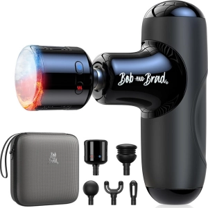 mini pistola de masaje bob and brad cabezal térmico