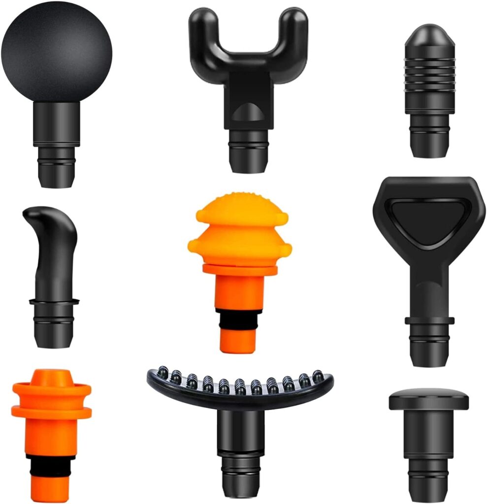 cabezales 2 cabezales pistola de masaje