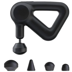 pistola de masajes negra theragun elite 4 generación